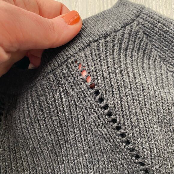 Lululemon Athletica Women's Heather Gray The Sweater The Better Size 4 - Picture 5 of 12